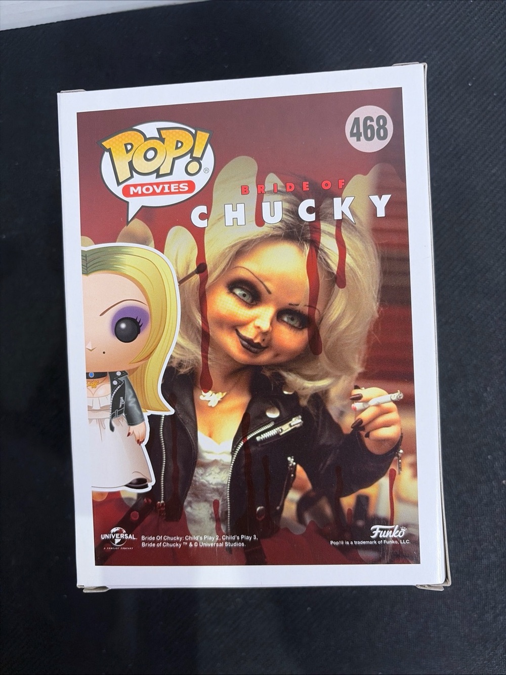 Funko Pop Bride of Chucky Tiffany #468 Chase Limited Edition - Picture 2 of 6
